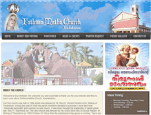 Tablet Screenshot of fathimamathachurchkzm.org